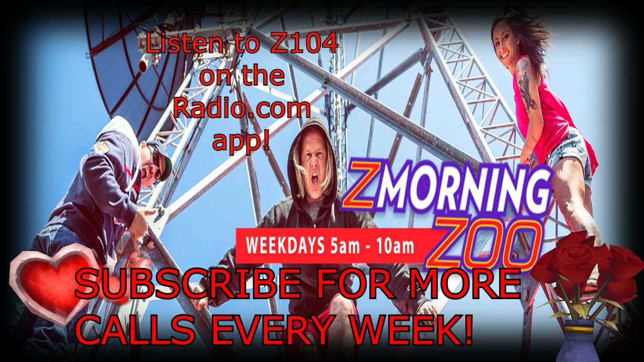 CHEATING during a HURRICANE! War of the Roses Z Morning Zoo Z104 Prank Call
