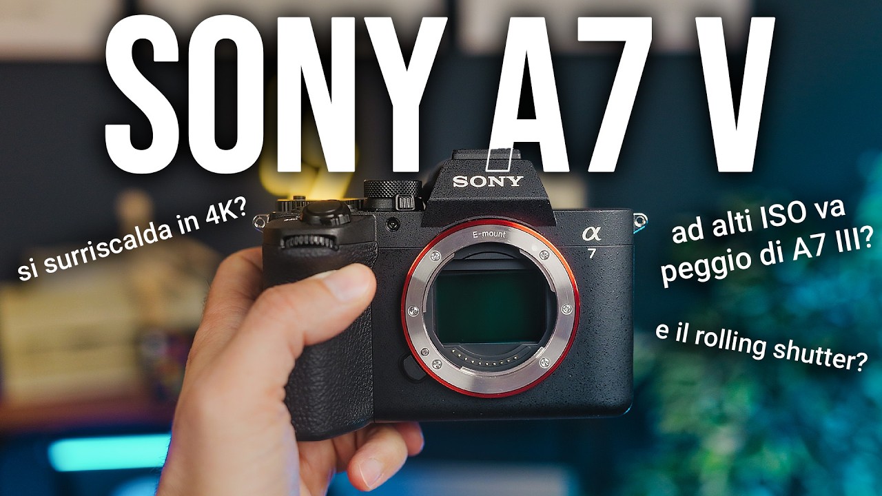 Sony A7 V: TUTTO quello che DEVI SAPERE! (vs Sony A7 IV)