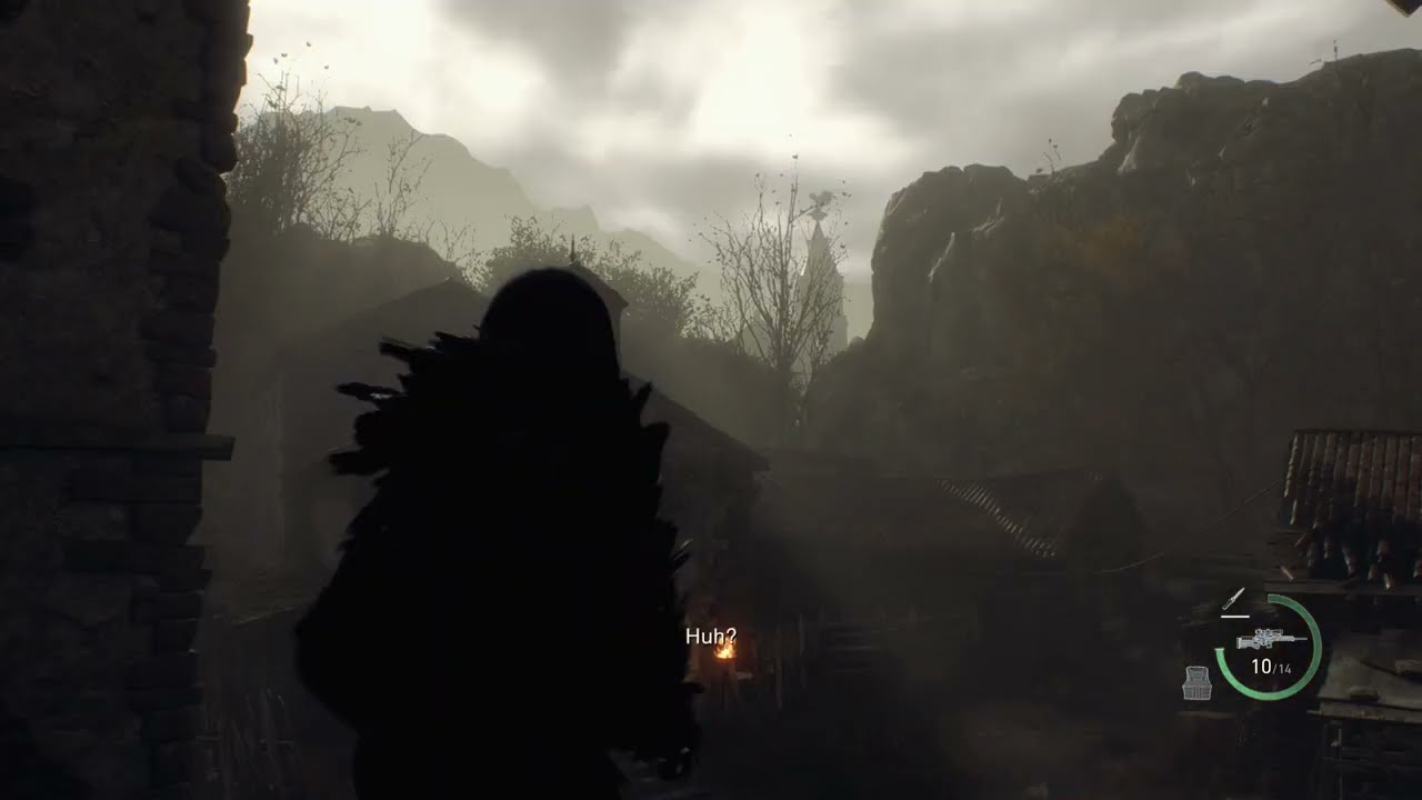resident evil 4 remake - village fight skip secret quick finish