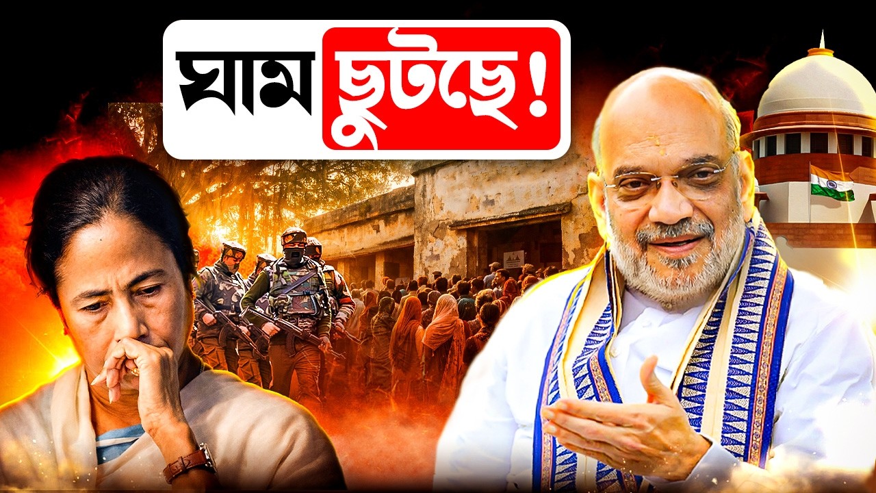 এক ধাক্কায় বদলে গেল বাংলার খেলা! ভোটের আগেই শাহের ডাবল স্ট্রাইক! Amit Shah | West Bengal | Mamata