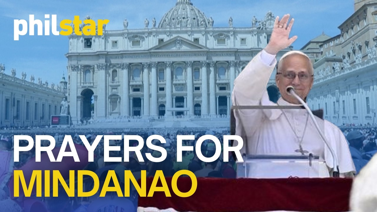 Pope Leo XIV prays for victims of Mindanao earthquake