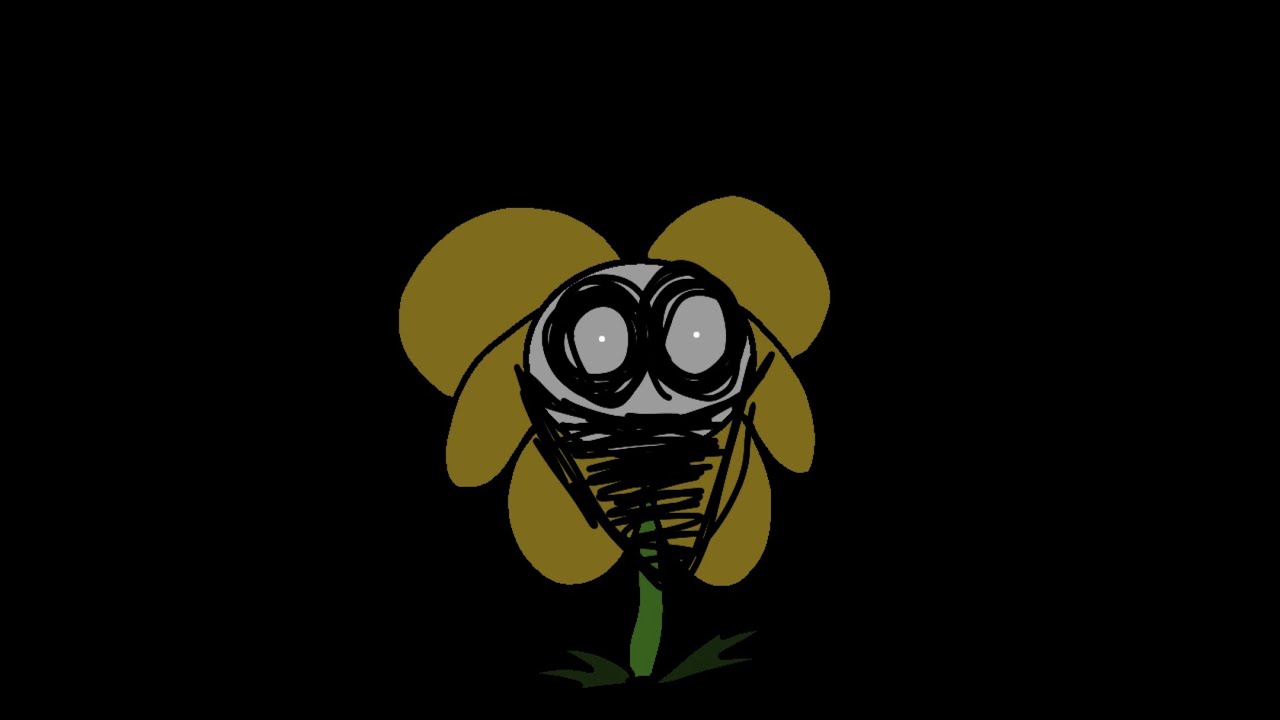 Flowey Absorbing everyone’s soul with mus_f_part3