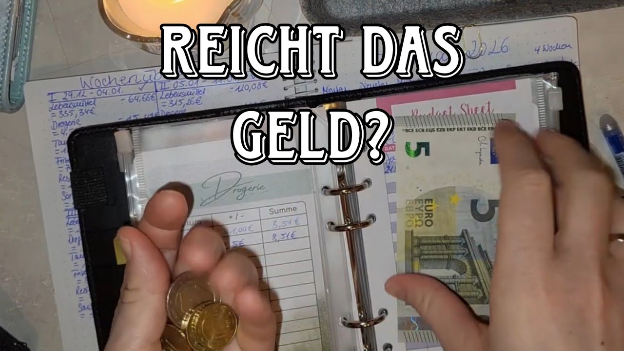 So viel Geld ist diese Woche übrig geblieben! | Wochenabschluss Januar #4 💸 