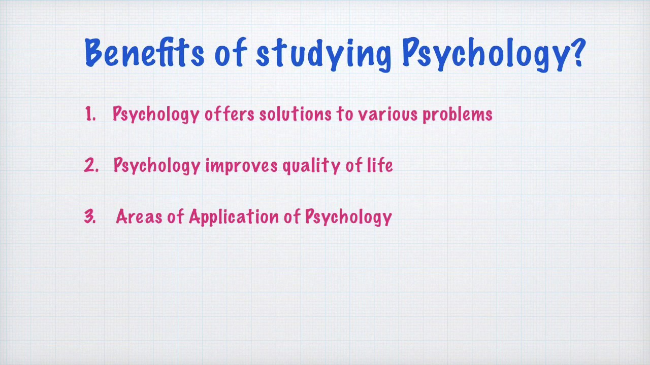 Importance of Psychology in Life |