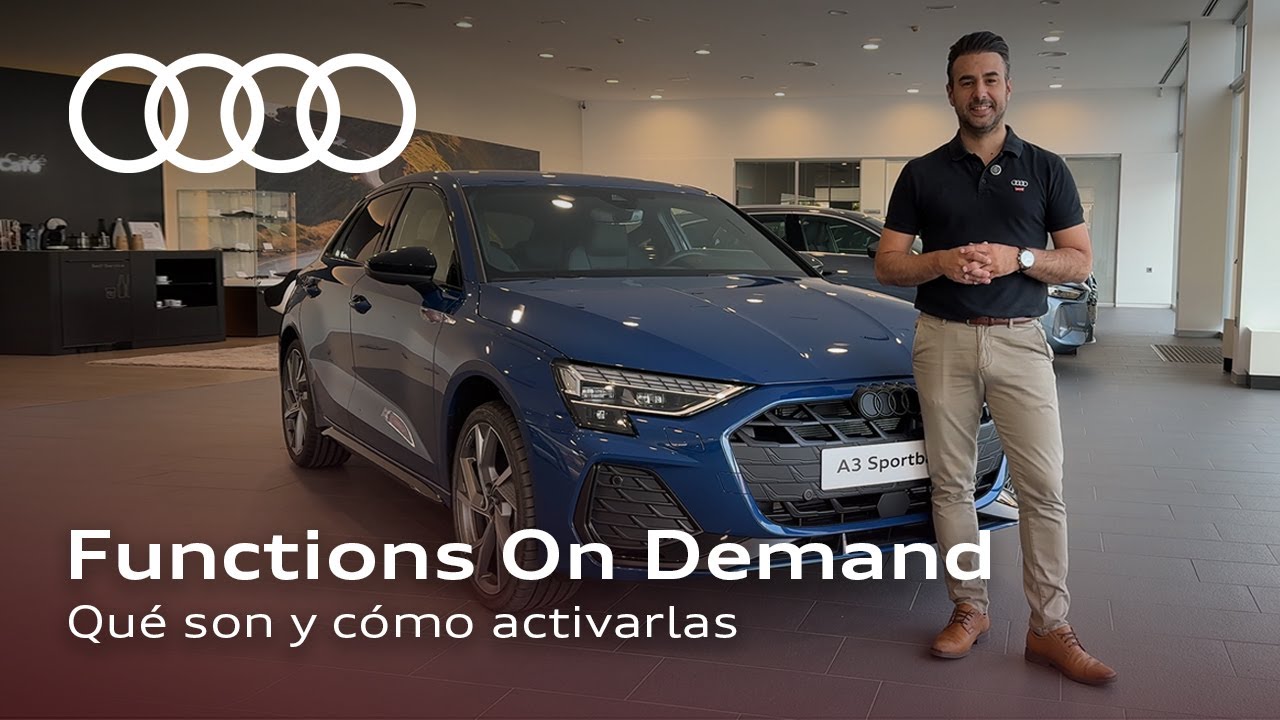 Functions on Demand: ¿cómo activar funciones EXTRA en tu Audi? + Código PROMOCIONAL agosto 📌😊