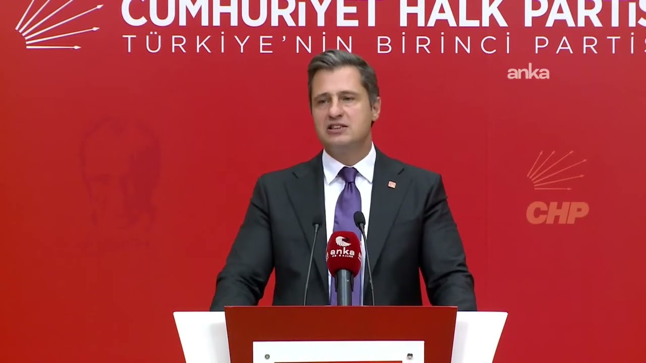 CHP Sözcüsü Deniz Yücel, MYK gündemiyle ilgili açıklama yaptı
