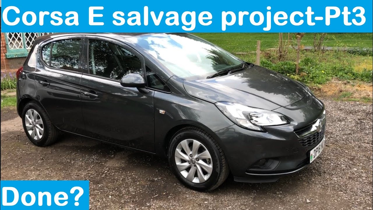 2018 Corsa E- only 10K miles - Salvage repair project - Part 3 - Is it done?