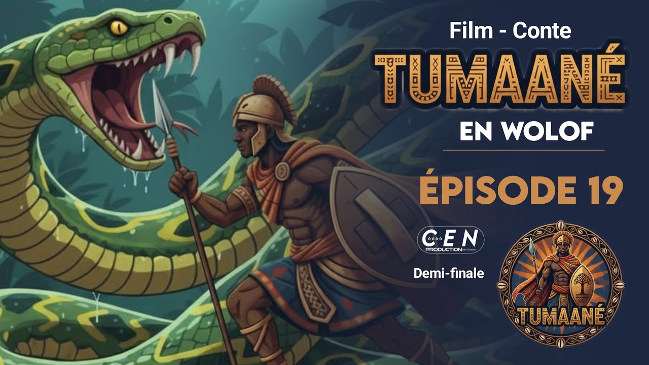 Film - En Wolof - ( TUMAANÉ  ) Épisode 19 - Demi-finale 