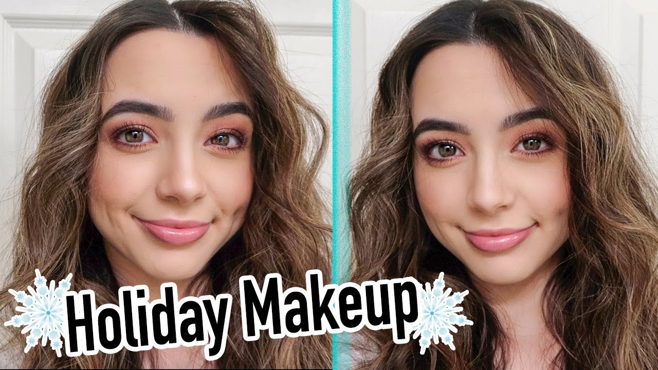 Holiday Makeup Look - Veronica Merrell - Merrell Twins