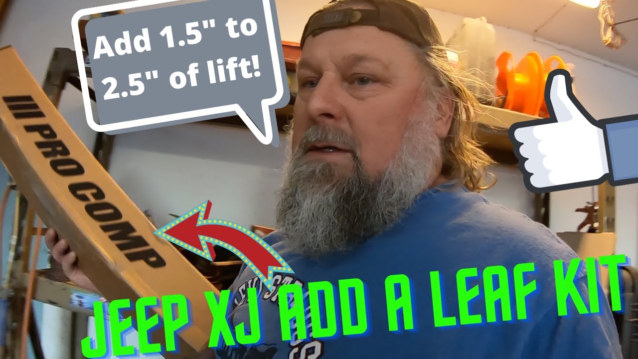 Jeep XJ Pro Comp Add a Leaf