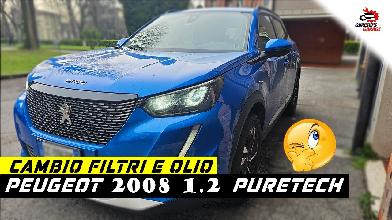 Peugeot 2008 cambio olio e filtri - Puretech - Qureshi's Garage
