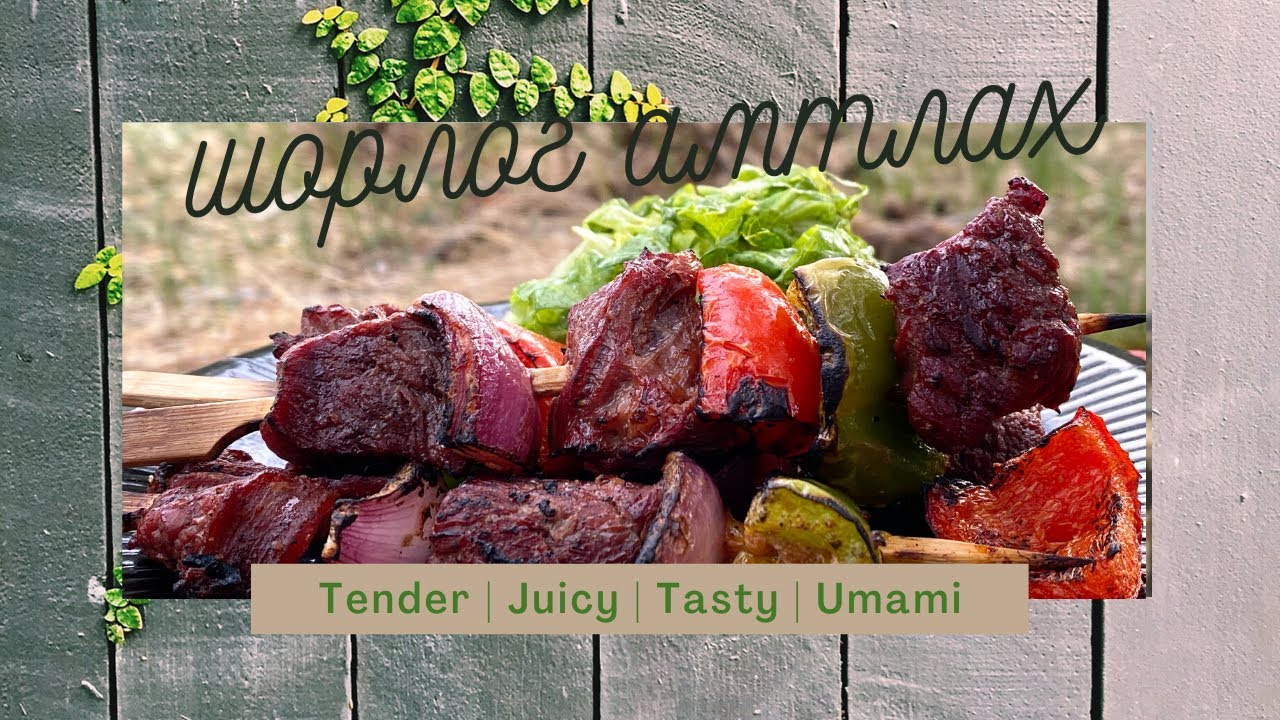 ЗӨӨЛӨН, ШҮҮСЛЭГ ШОРЛОГ ХИЙХ АРГА | STEAK KEBABS