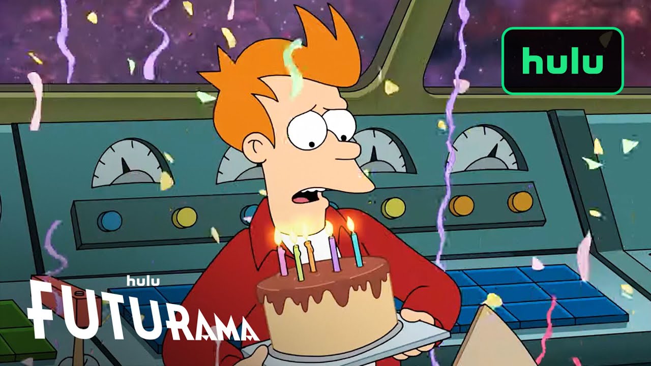 Fry's Surprise Birthday Party Turned Disaster | Futurama New Season | Hulu