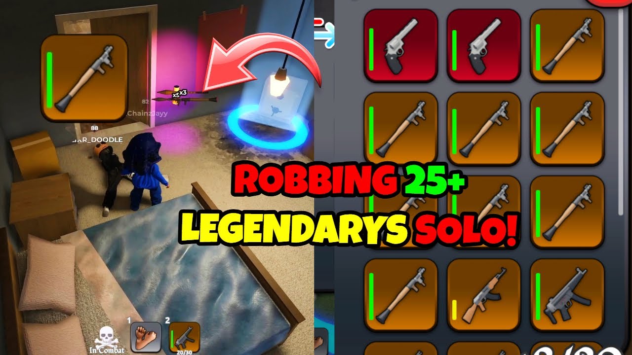 I ROBBED 25+ CRAZY LEGENDARYS BACK TO BACK IN BLOCKSPIN!