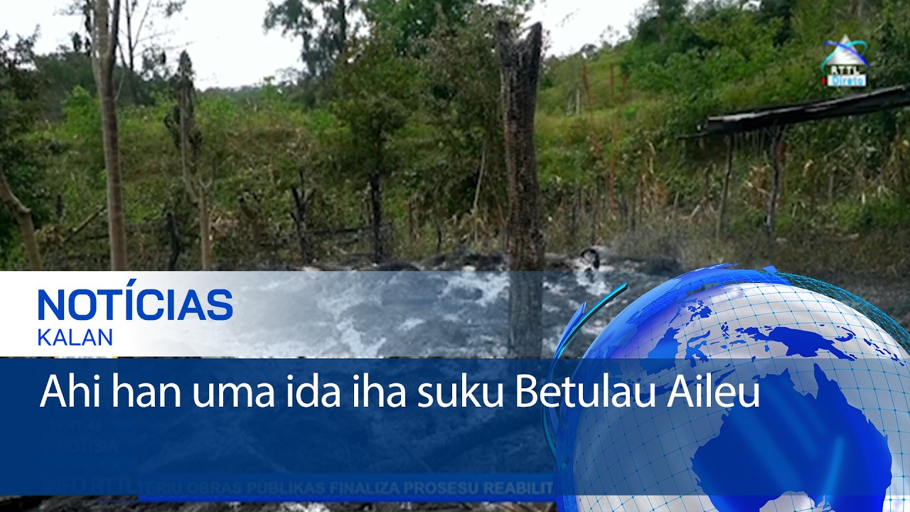Ahi han uma ida iha suku Betulau Aileu
