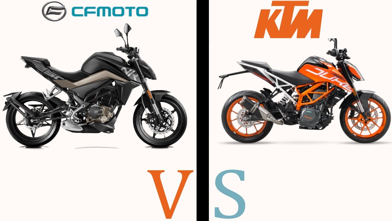 CF Moto 250 NK Vs KTM Duke 250 In Comparison Nepal