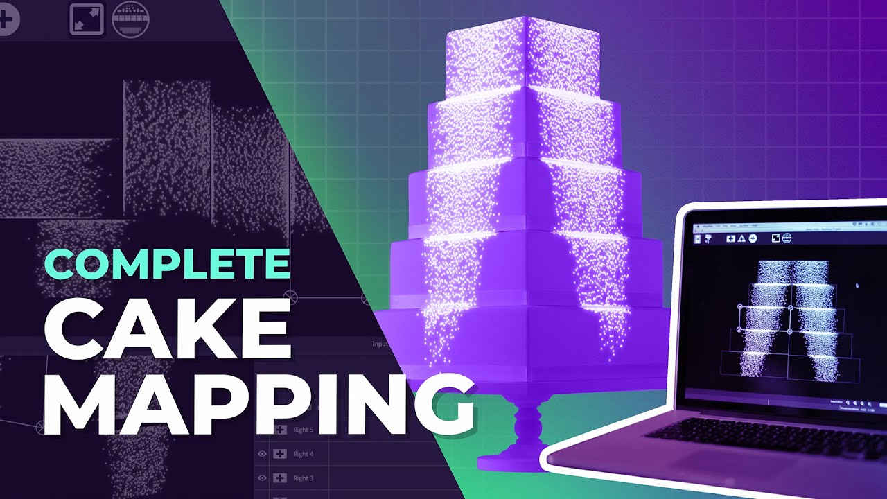 Cake Projection Mapping Tutorial (Using Free Software)