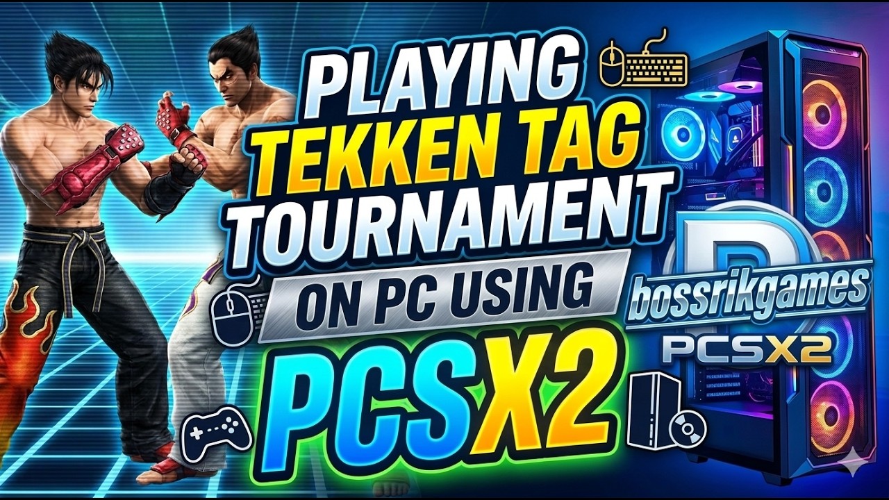 Playing PS2 Game 