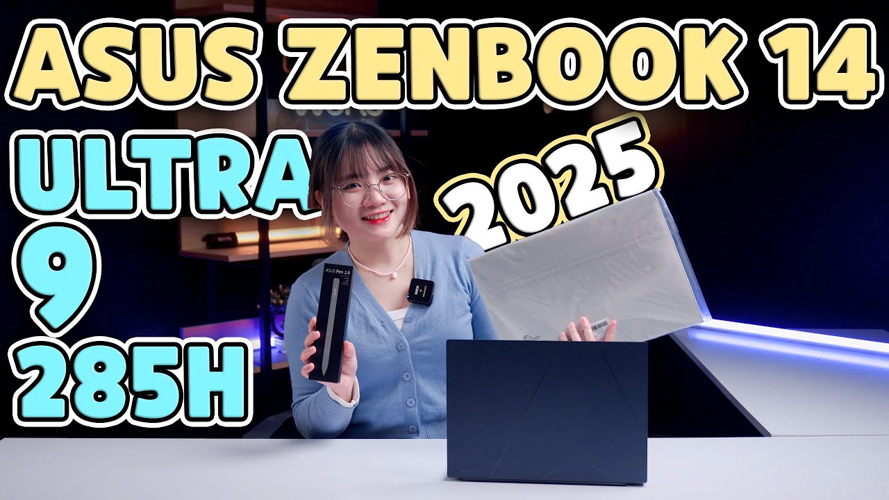 Laptop hơn 1kg sở hữu ultra 9 285H? - Đánh giá Asus Zenbook 14 (2025) | LaptopWorld