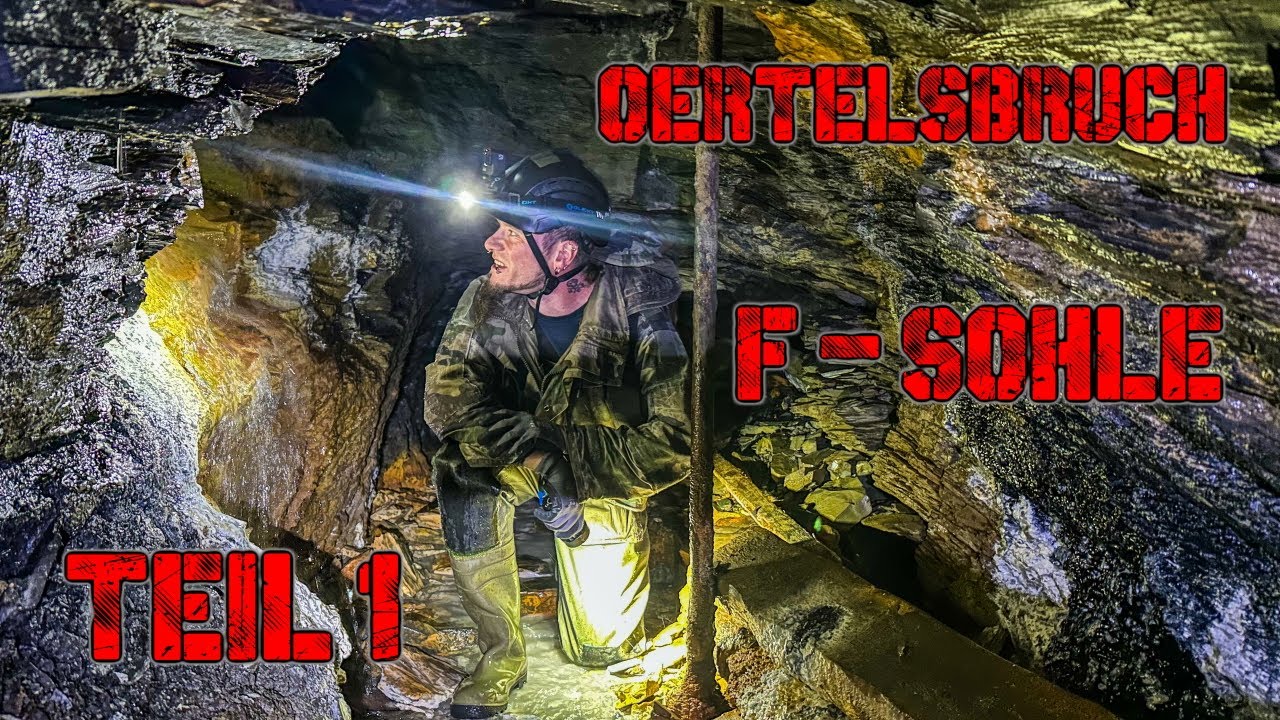 Legendäre F - Sohle im Oertelsbruch Teil1 - Flocki4U und Nicki - Urban Exploration Altbergbau Urbex