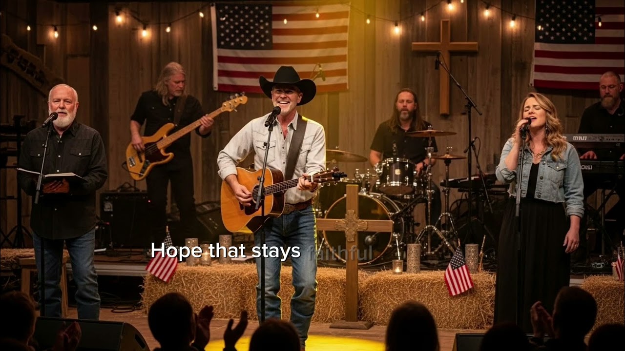 Country Gospel Music - Strength  From Zion - Lyrics Video / #gospelsong #countrysong