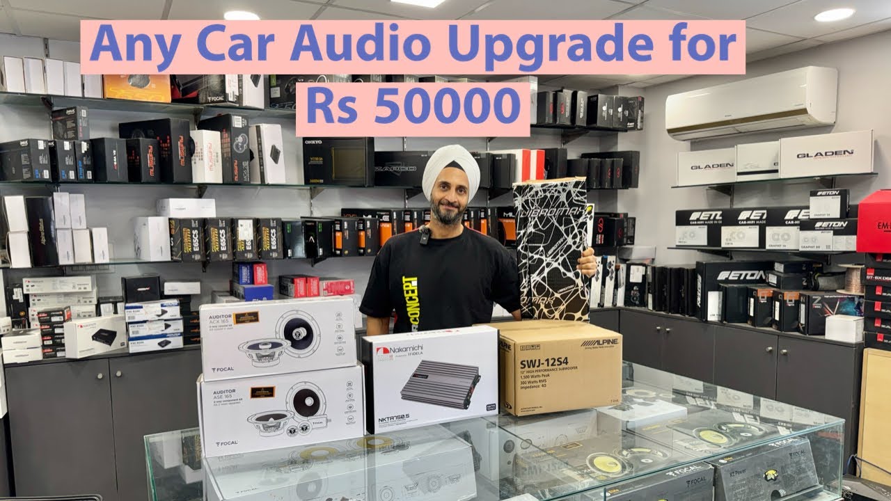 Best Audio Upgrade Options For Your Car Under Rs 50000 | Place For Car Audio Upgrade | Motor Concept