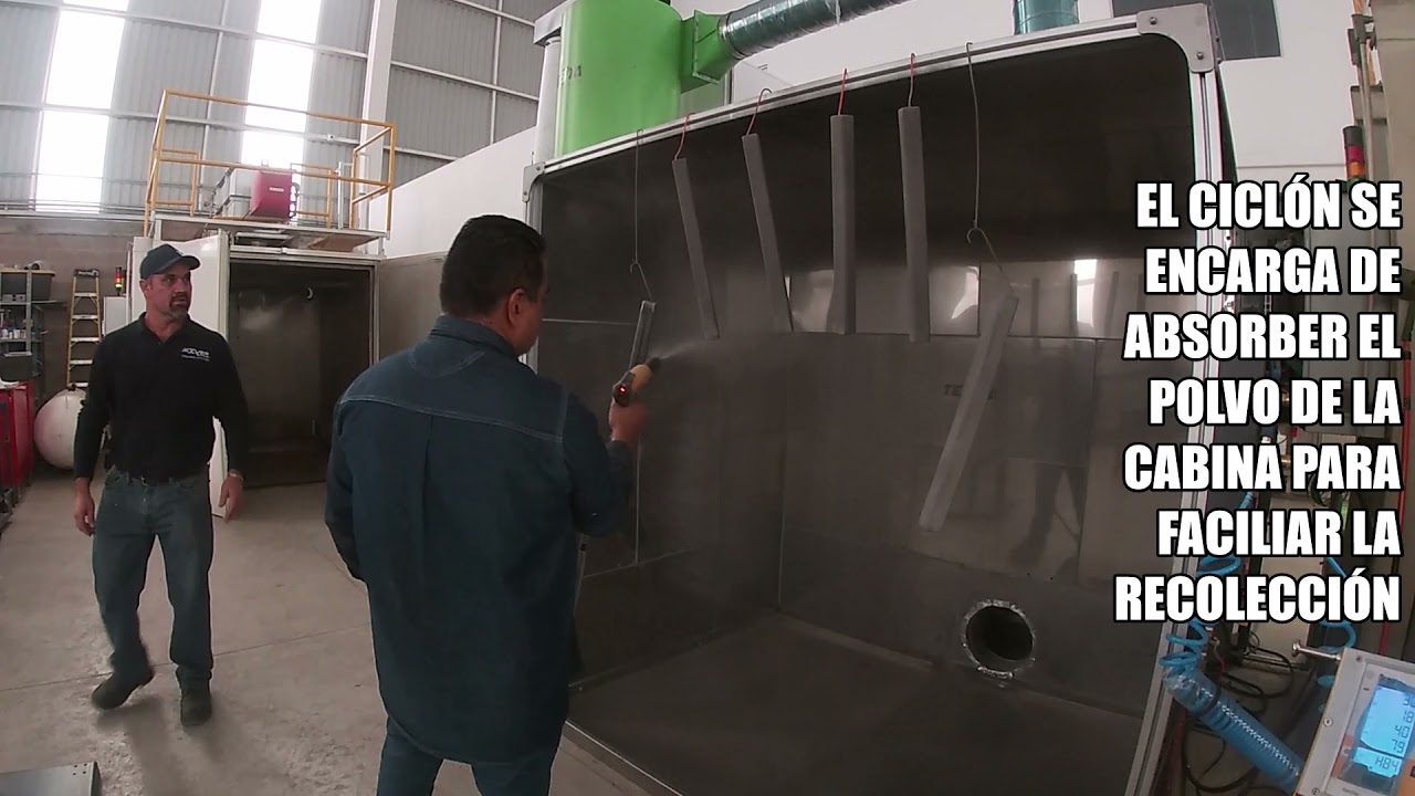 ¿CÓMO FUNCIONA UNA CABINA CICLÓN DE PINTURA?