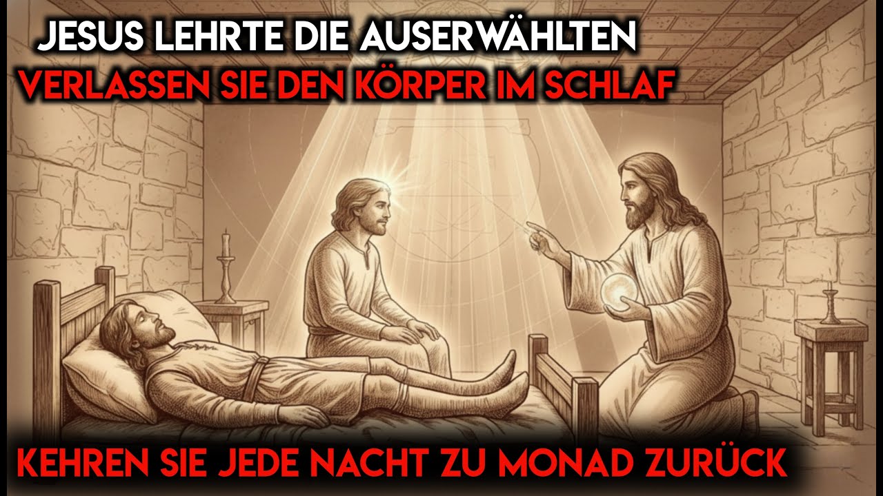 Jesus lehrte die Auserwählten, den Körper im Schlaf zu verlassen – und jede Nacht zur Monade zurückz