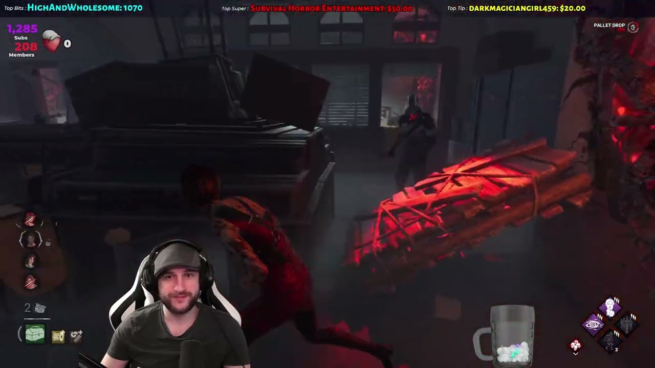 THIS LEGION WANTED ME SO BAD HE GAVE ME A 5 GEN CHASE! Dead by Daylight