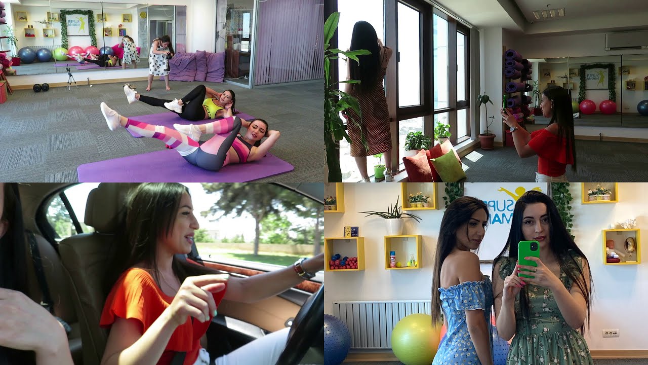 СНИМАЕМ СПОРТИВНЫЙ РОЛИК С ПОДРУГОЙ /НА РАБОТУ К ЖАЛИ / VLOG / Ayka Emilly