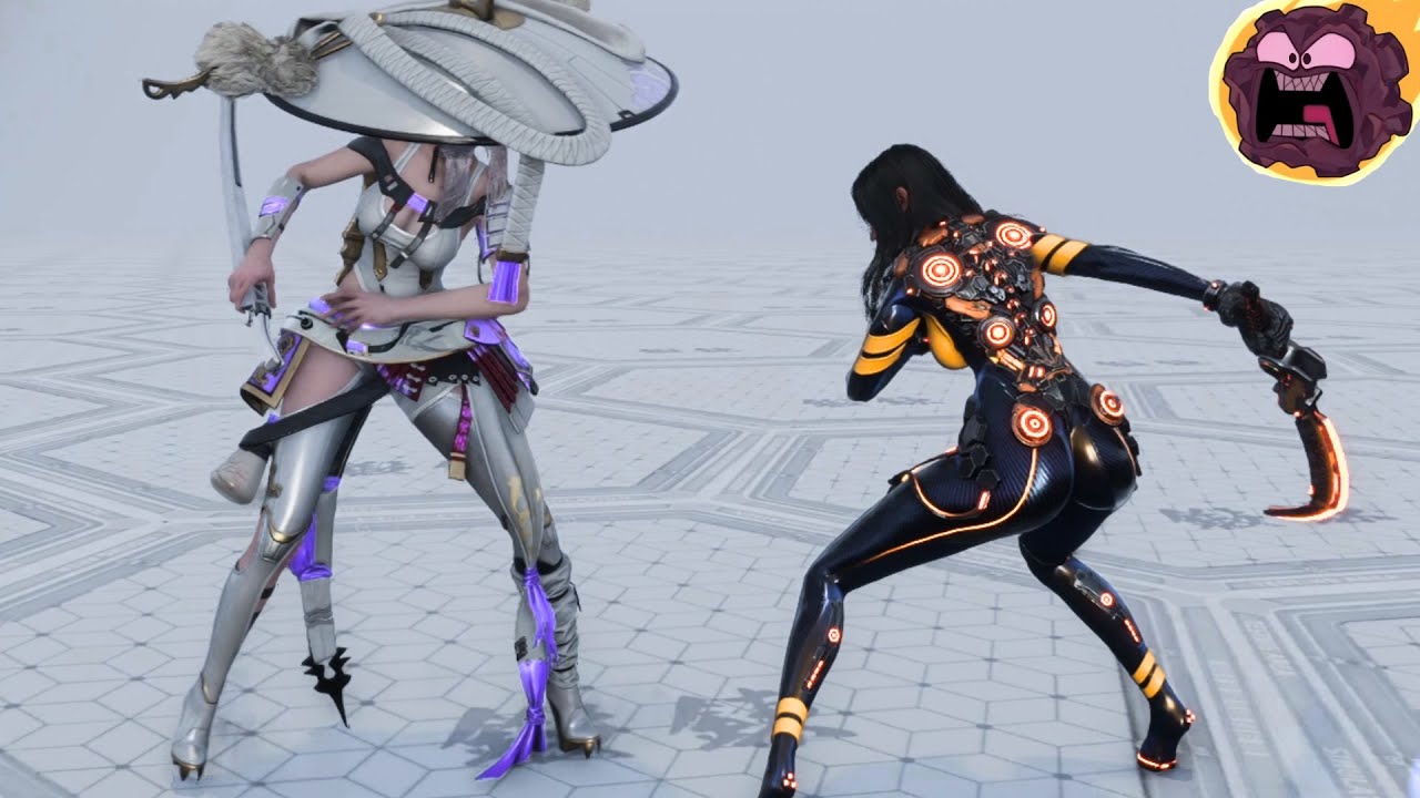 Scarlet vs Tachy | Stellar Blade NPC Wars