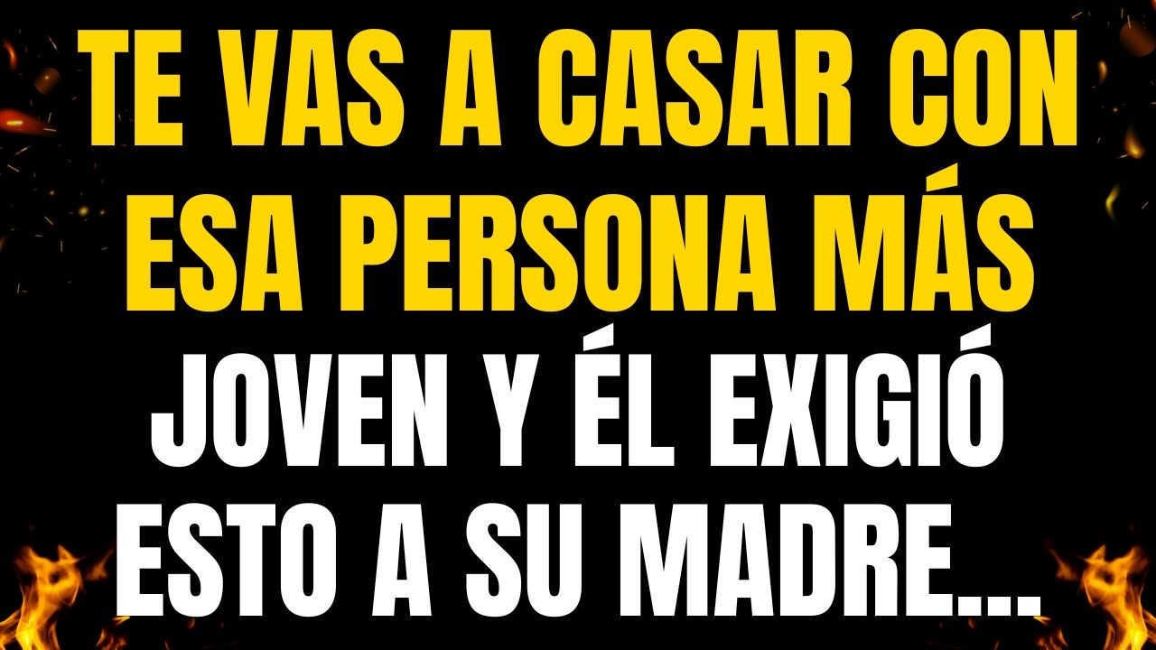 💌❤️¡MENSAJES DE LOS ÁNGELES PARA TI! TE VAS A CASAR CON ESA PERSONA MÁS JOVEN Y ÉL EXIGIÓ ESTO A SU