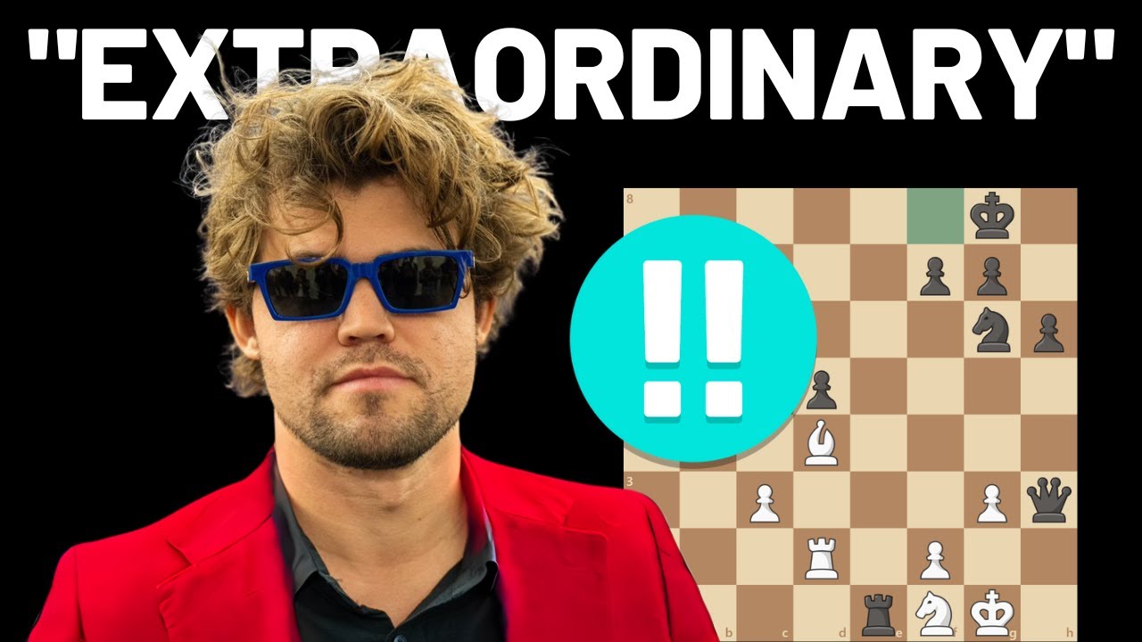 Carlsen's God Move STUNS World Champion Gukesh