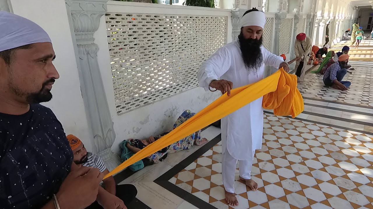 Tutorial realizzazione turbante Sikh