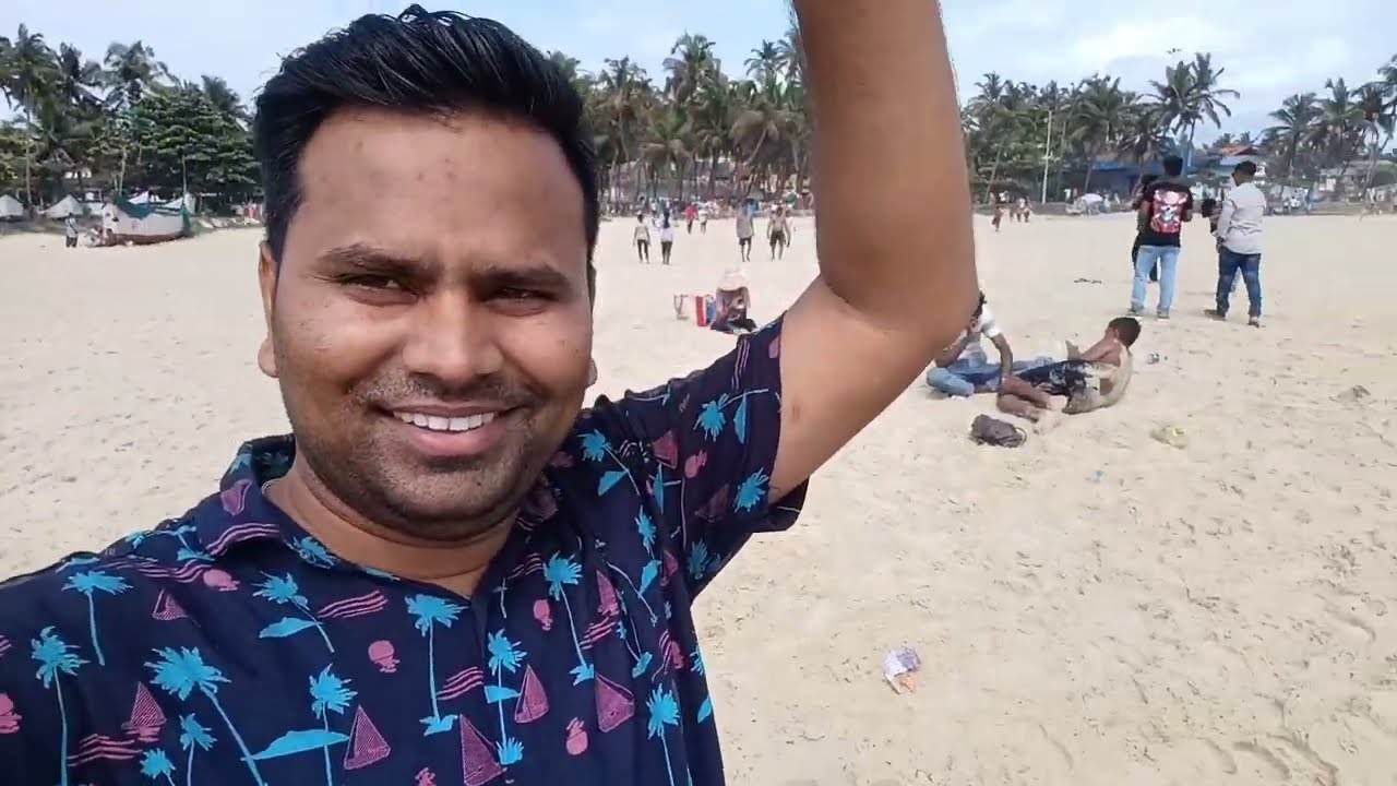 Colva Beach ⛱️ 🏖️ South Goa Madgaon ||
