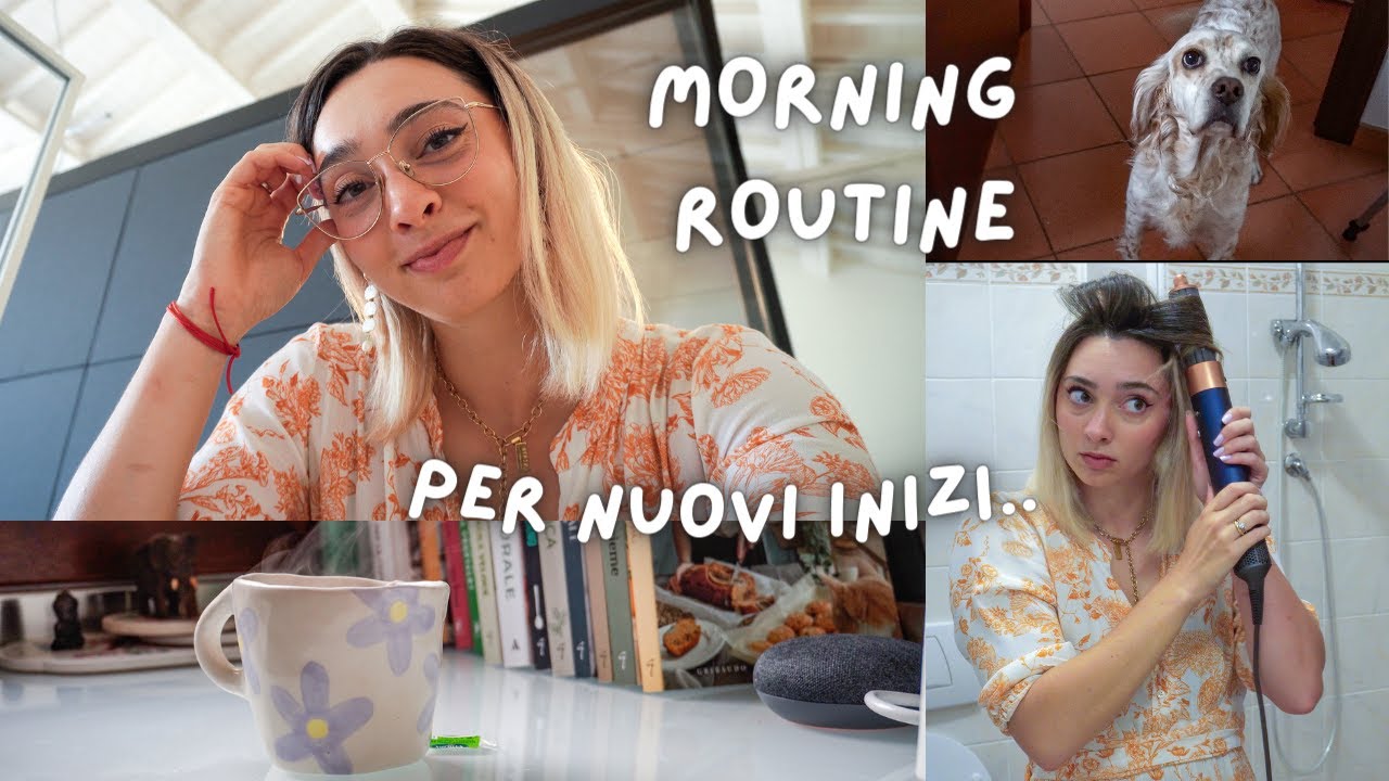 La mia Morning Routine di fine estate 2023🤍