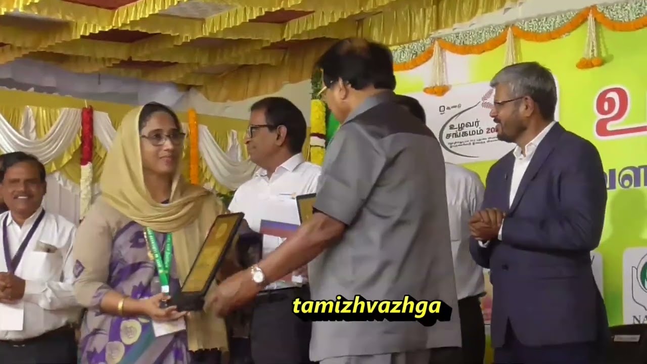 VLR  INDIAN AGRI RESAERCH DIRECTOR SELVRAAJAN SPEECH AGRI EXPO