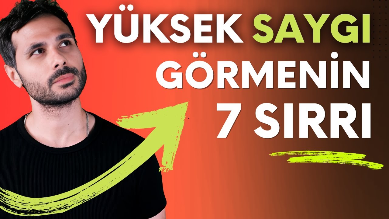 Yüksek Saygı Gören ve Sayılan İnsanlar Şu 7 Şeye Dikkat Ediyorlar ! - Saygı Hak Edilmez Kazanılır !