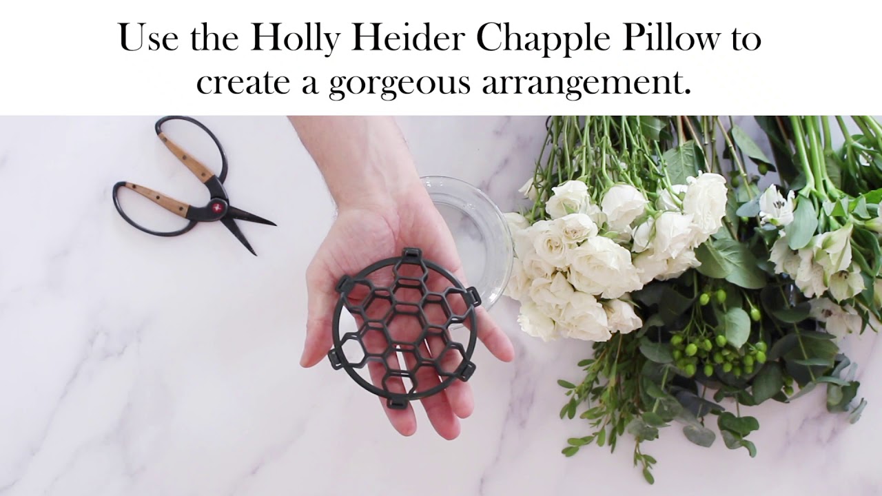 DIY Floral Arrangements with The Pillow from Holly Heider Chapple Exclusively for Syndicate