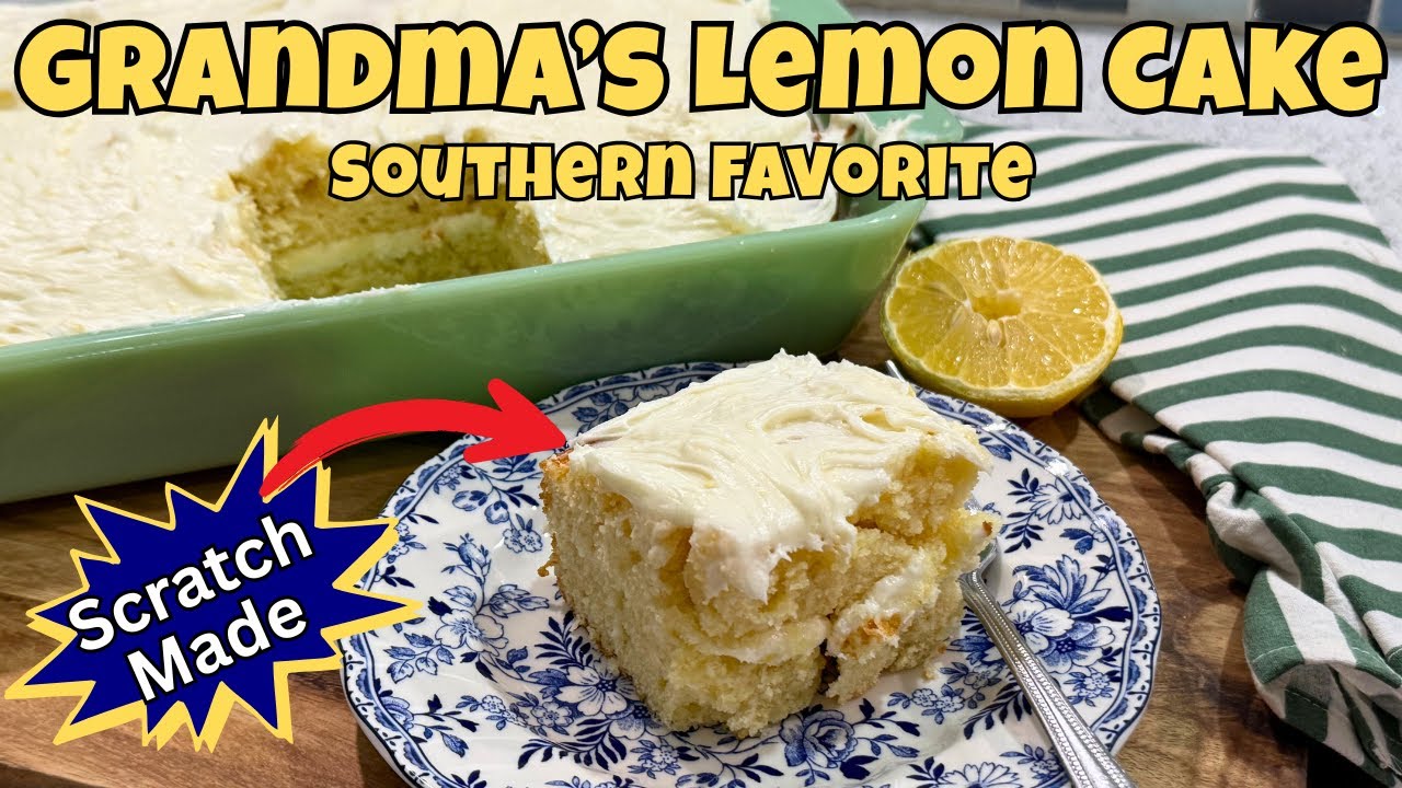 How to Make a 🍋Lemon Buttermilk Cake | A Southern Living Favorite