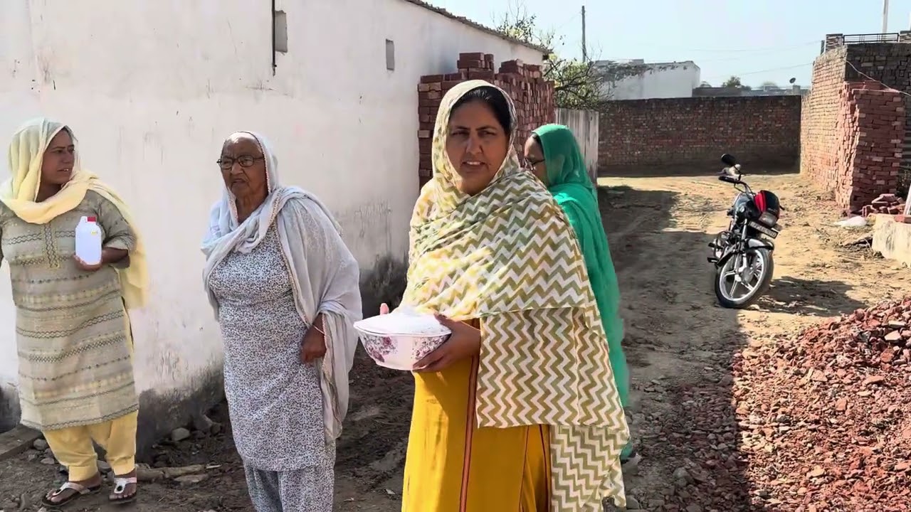 ਨਵੇਂ ਘਰ ਦਾ ਅਗਾਜ ਤੇ ਬੁਨਿਆਦ । Nawe ghar da agajz te buniaad.