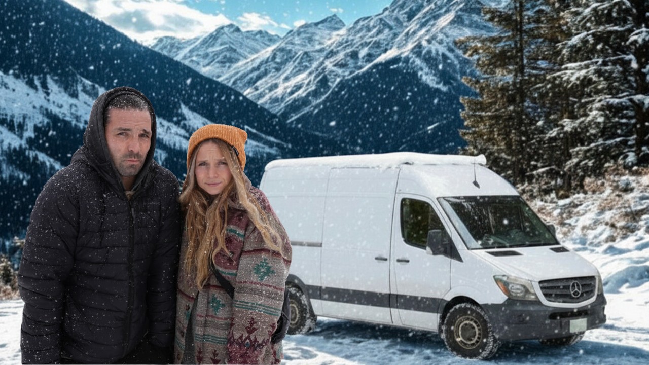 Подготовка к холодной зиме жизни в фургоне на постоянной основе.