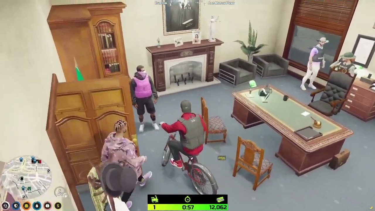 Tommy T Riding A Bike Into Court | GTA RP NoPixel 3.0
