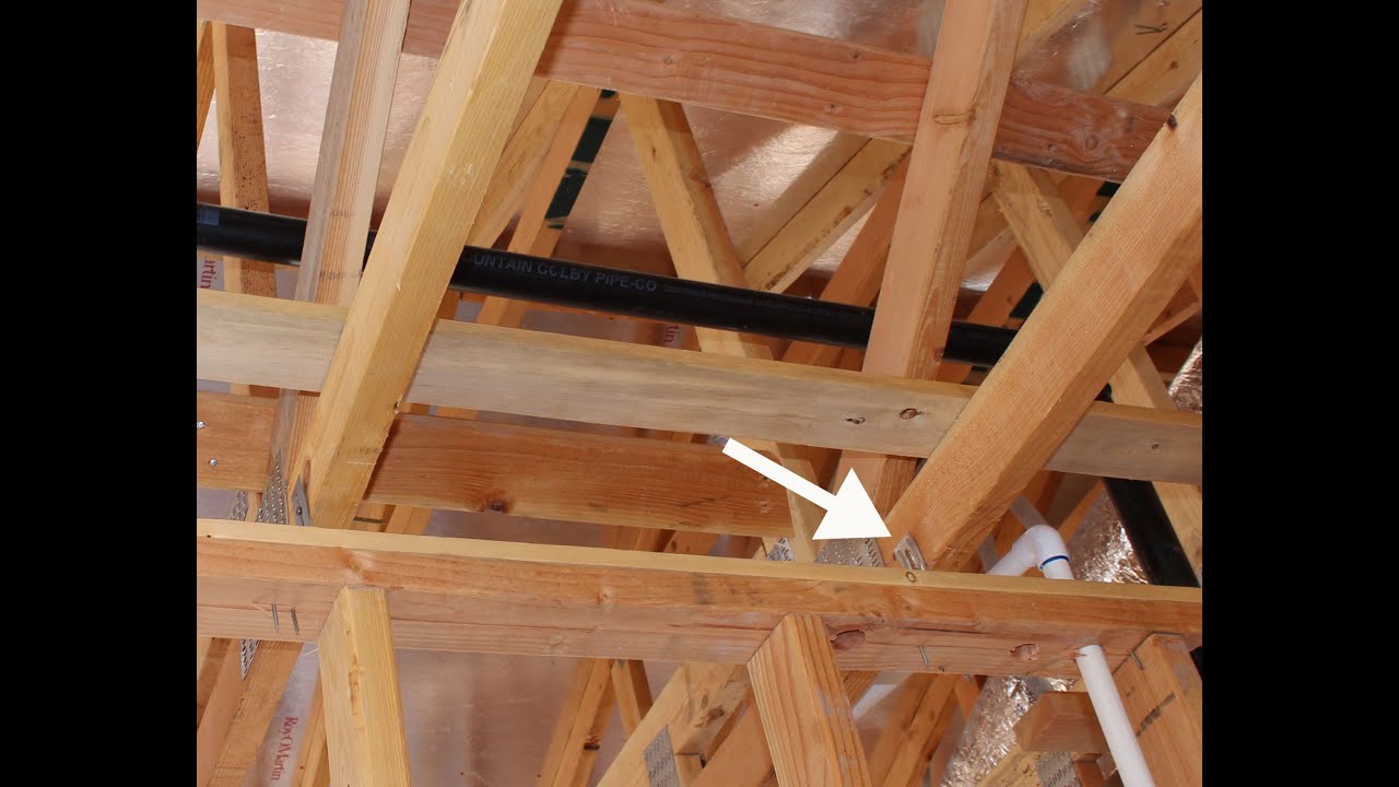 Roof Truss Movement Requires Interior Wall Framing Hardware – Truss Clips