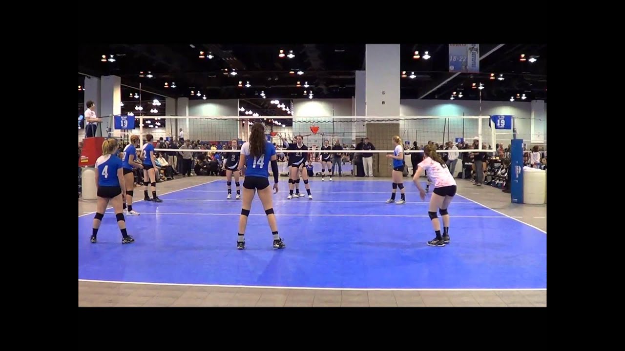 Tristyn Sells Colorado Momentum Volleyball 2013 Crossroads game video