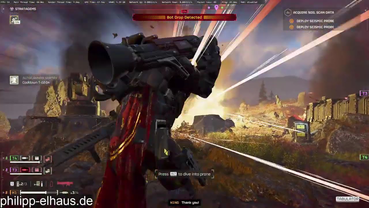 HellDivers 2 - Bot Missions on Helldive