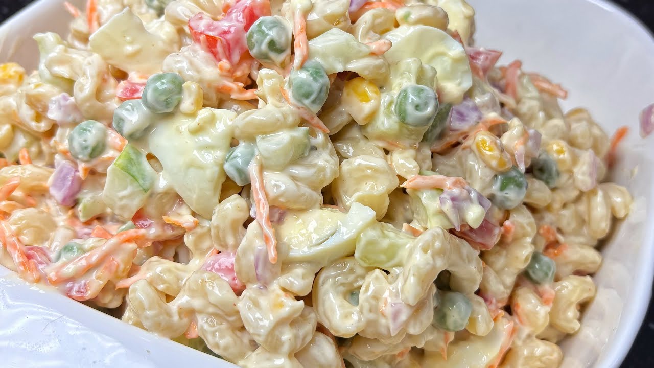 The Best Pasta I have ever made!! | Macaroni salad Recipe