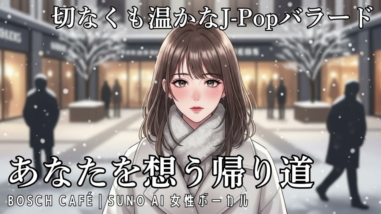 あなたを想う帰り道 | 冬の帰り道にそっと寄り添う、内気でやさしいJ-Popバラード #AI作曲 #オリジナル曲 #suno #sunoai #sunoaisong #jpop