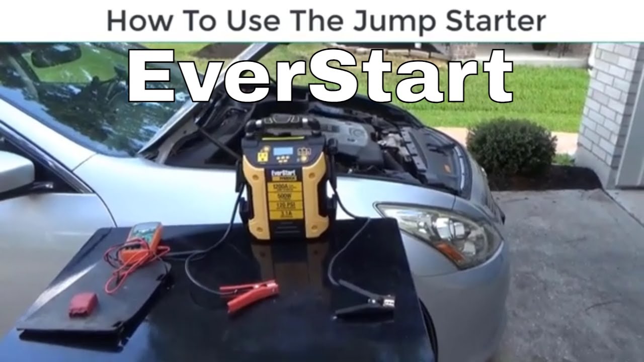 Как использовать электростанцию ​​EverStart для запуска двигателя вашего автомобиля