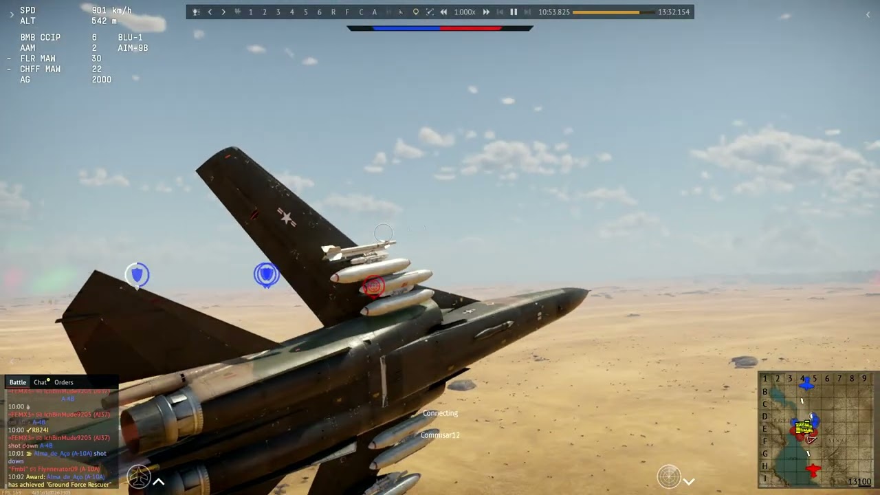 F-111A Gameplay war thunder